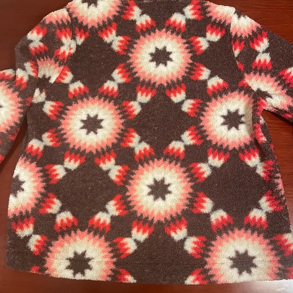 LOFT Fuzzy Fleece Hoodie NWT - Picture 6 of 6